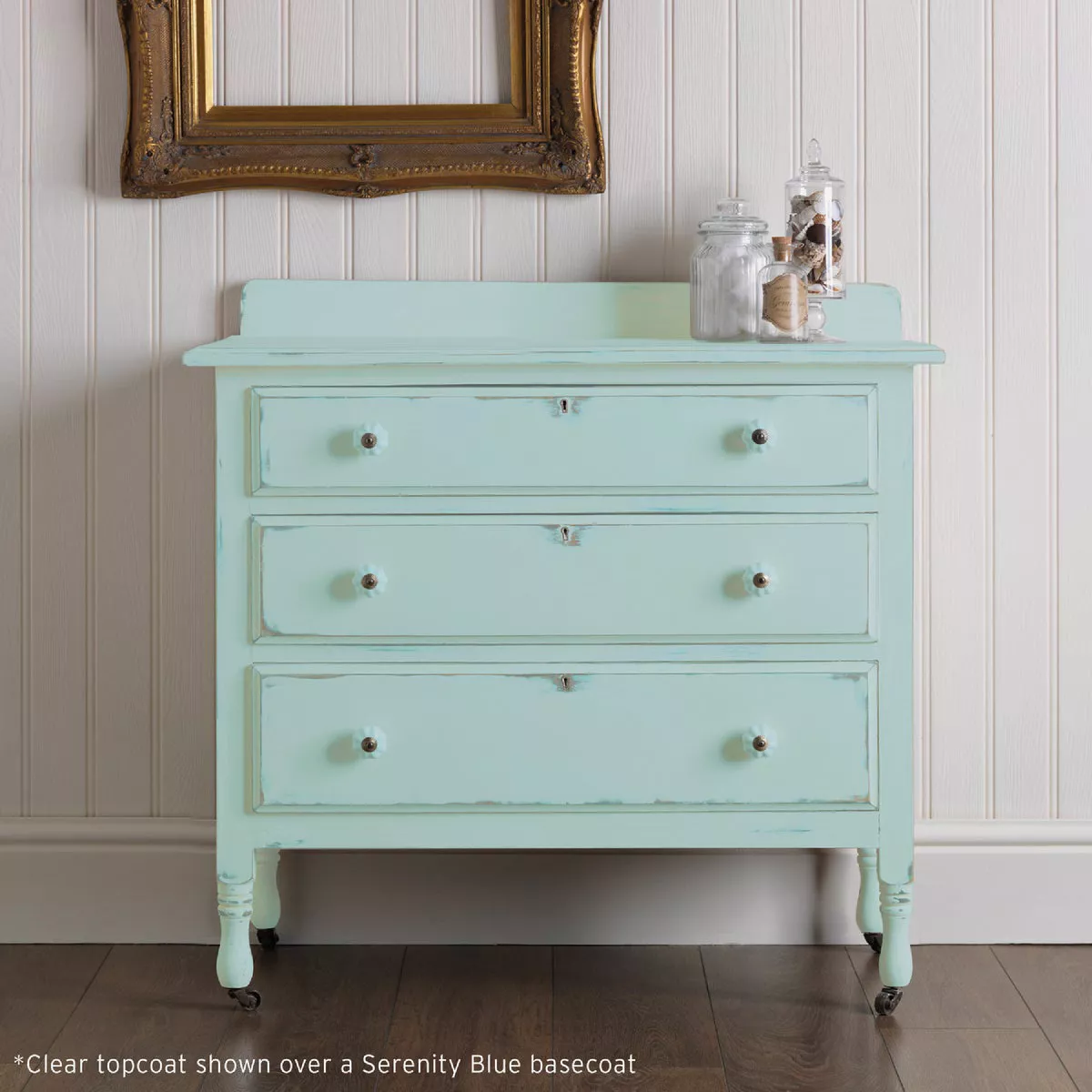 Rust-Oleum Matte Clear Protective Topcoat 30 Oz. Chalk Paint - photo 6