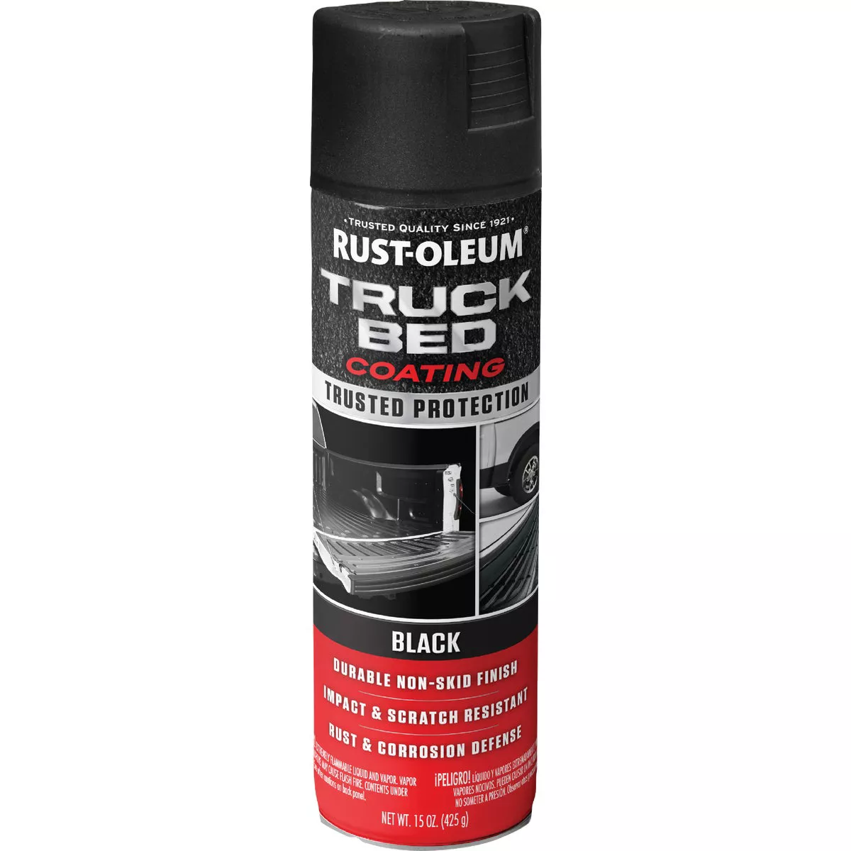 Rust-Oleum Stops Rust 15 Oz. Black Truck Bed Liner Spray - photo 2