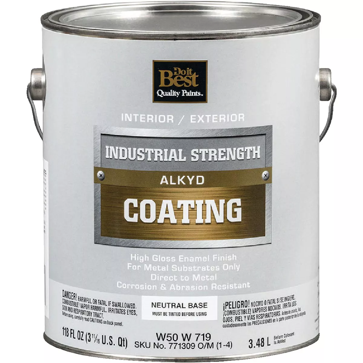 Do it Best Neutral Base Alkyd Industrial Coating, 1 Gal.