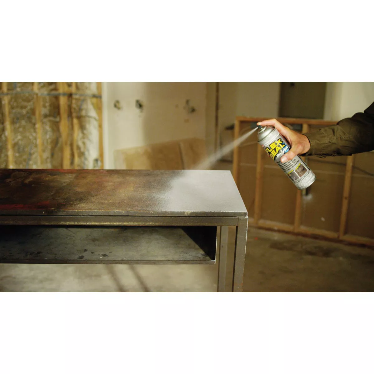 FLEX SEAL 14 Oz. Spray Rubber Sealant, Gray - photo 3