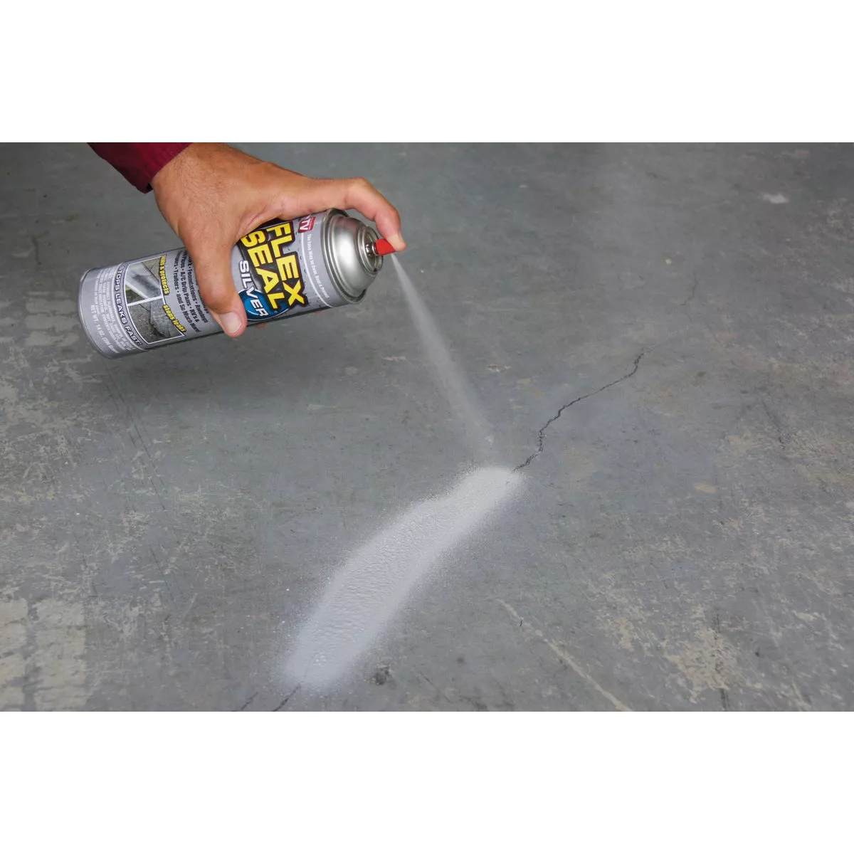 FLEX SEAL 14 Oz. Spray Rubber Sealant, Gray - photo 2
