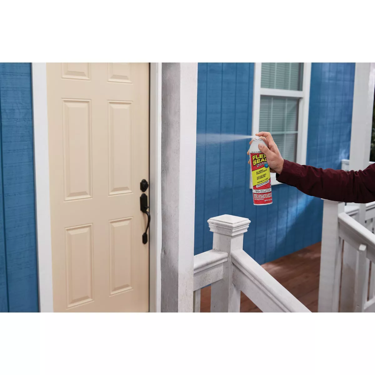 FLEX SEAL 14 Oz. Spray Rubber Sealant, White - photo 3