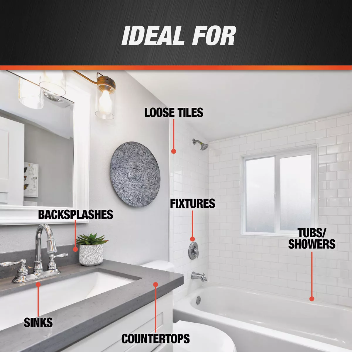 DAP KWIK SEAL ULTRA 10.1 Oz. Clear Kitchen & Bath Silicone Sealant - photo 3