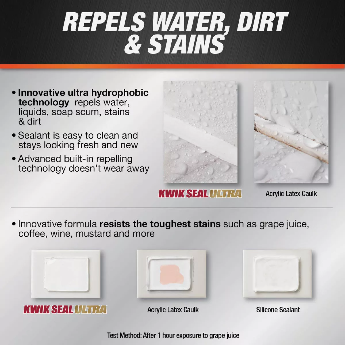 DAP KWIK SEAL ULTRA 5.5 Oz. Clear Siliconized Kitchen & Bath Sealant - photo 6