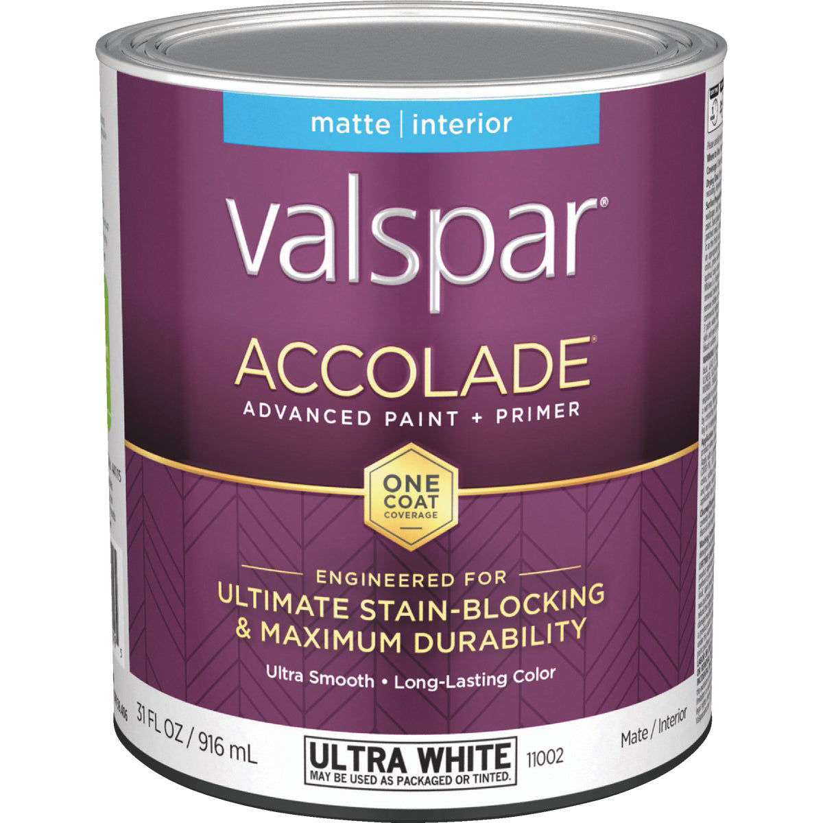 Valspar Accolade Super Premium 100 Acrylic Paint & Primer Matte