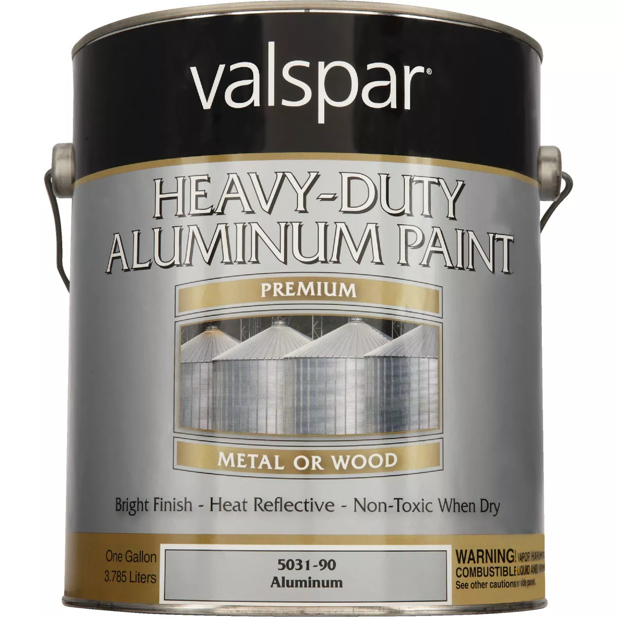 Valspar Gallon Aluminum HD Resin Finish Aluminum Paint - photo 2