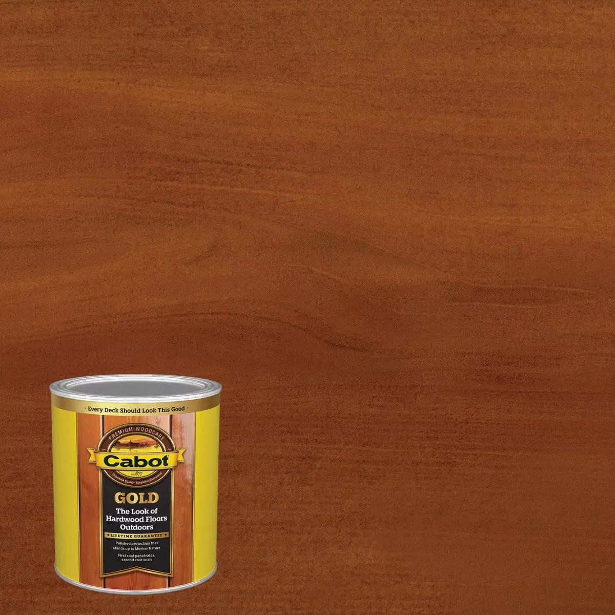 Cabot Gold Exterior Stain, 3471 Sunlit Walnut, 1 Qt.