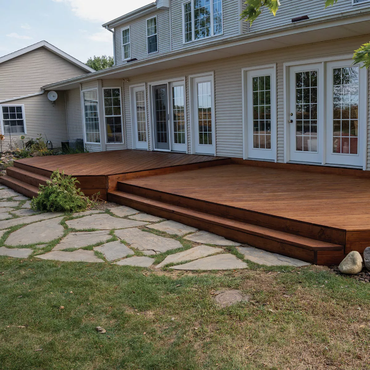 DEFY Extreme Semi-Transparent Exterior Wood Stain, Light Walnut, 5 Gal. - photo 5
