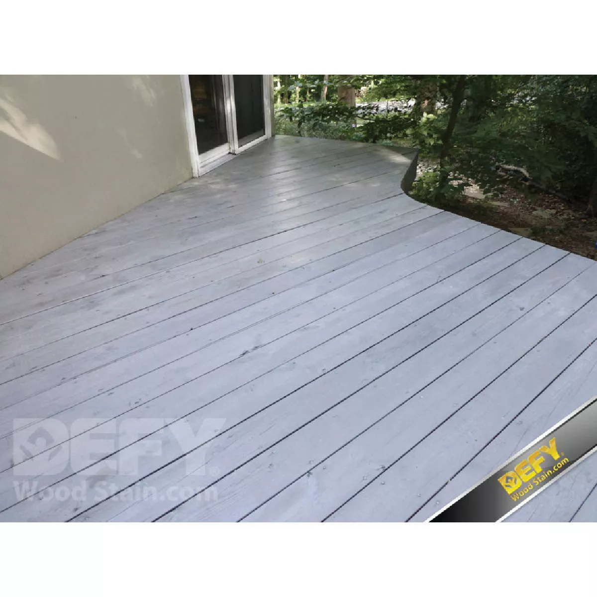 DEFY Extreme Semi-Transparent Exterior Wood Stain, Driftwood Gray, 1 Gal. Can - photo 2