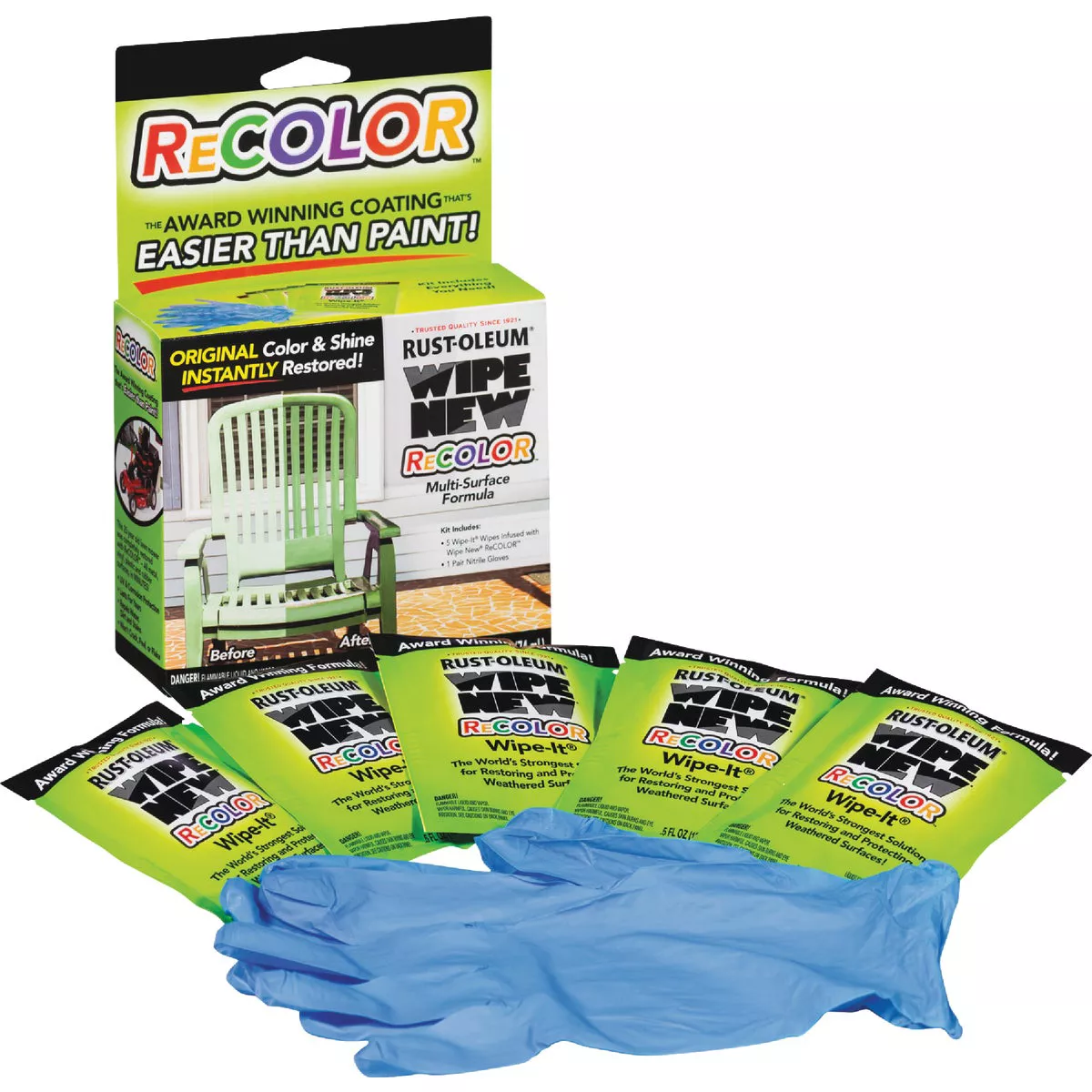 Rust-Oleum Wipe New Recolor Wipe It Kit - photo 3