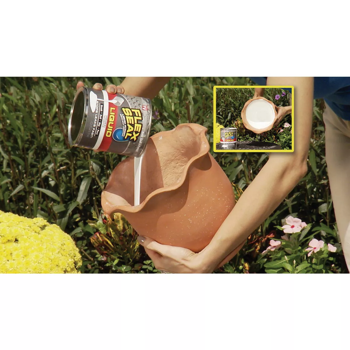 FLEX SEAL 1 Gal. Liquid Rubber Sealant, White - photo 3