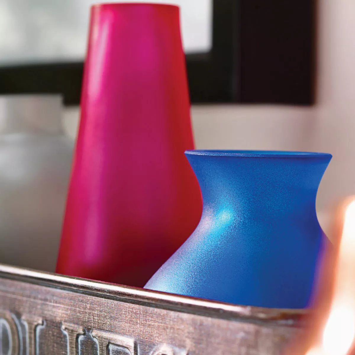 Krylon 12 Oz. Frosted Sea Glass Finish Spray Paint, Cornflower - photo 3