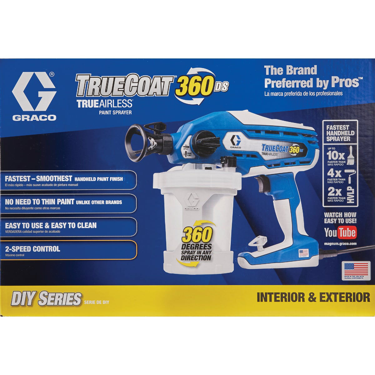 Graco TrueCoat 360 DS Electric Airless Paint Sprayer Do it Best
