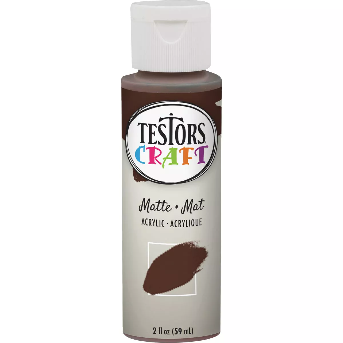 TESTORS 2 Oz. Acrylic Matte Craft Paint, Earthy - photo 2