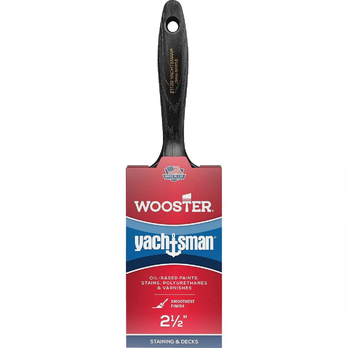Wooster Yachtsman Varnish 2-1/2 In. Flat Paint Brush