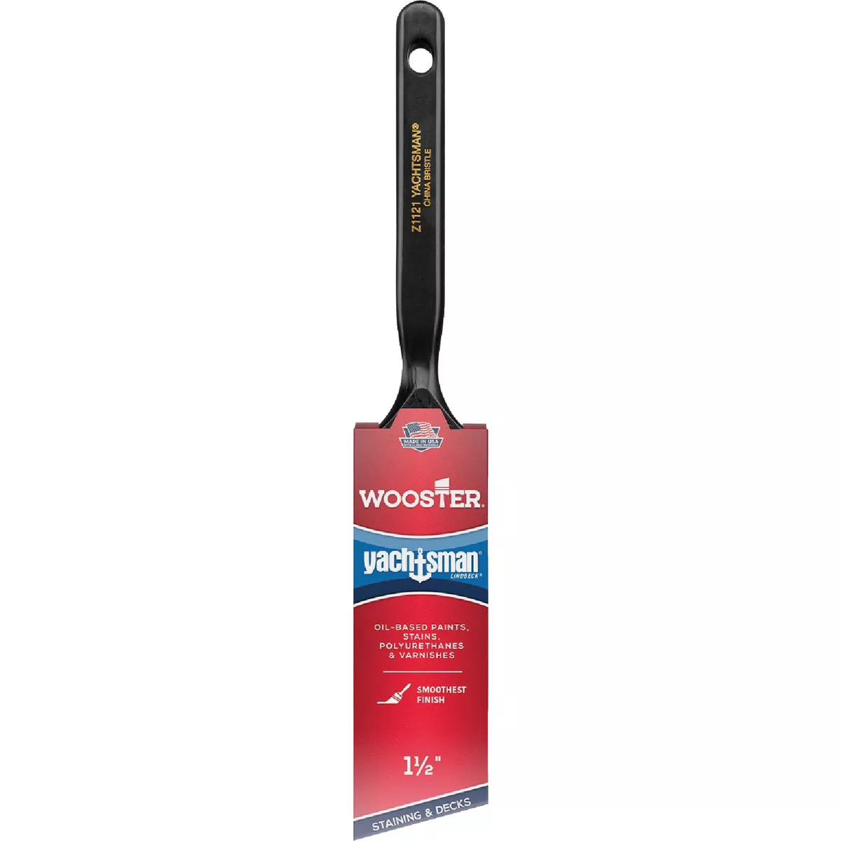Wooster Yachtsman 1-1/2 In. Angle Sash Paint Brush