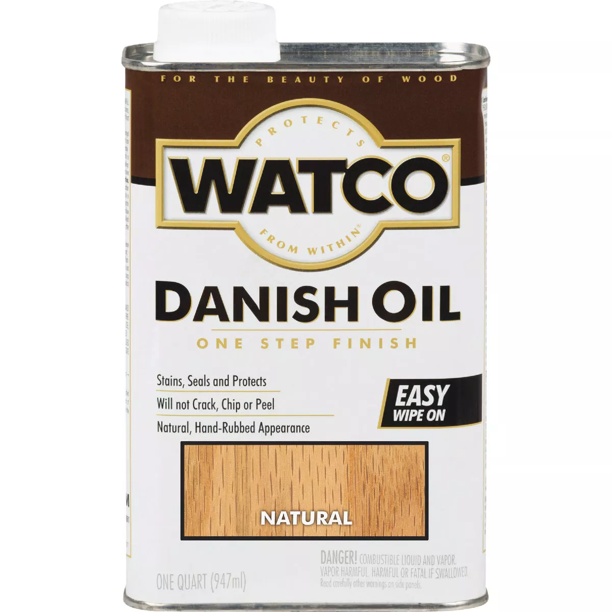 Watco Danish 1 Qt. Low VOC Natural Oil Finish - photo 2