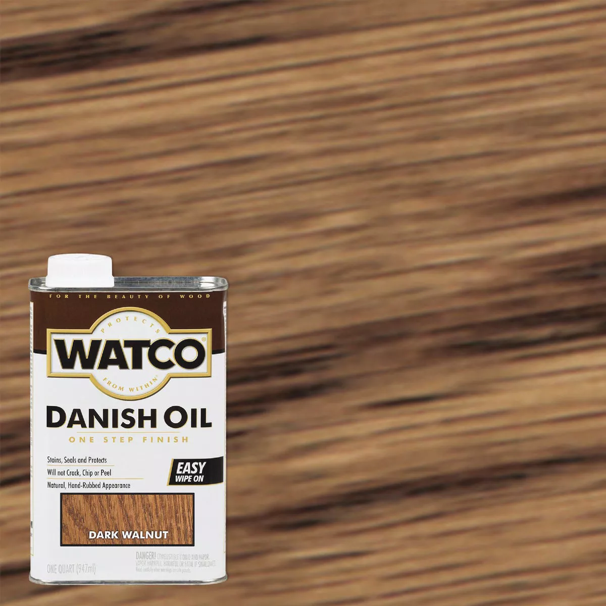 Watco Danish 1 Qt. Low VOC Dark Walnut Oil Finish