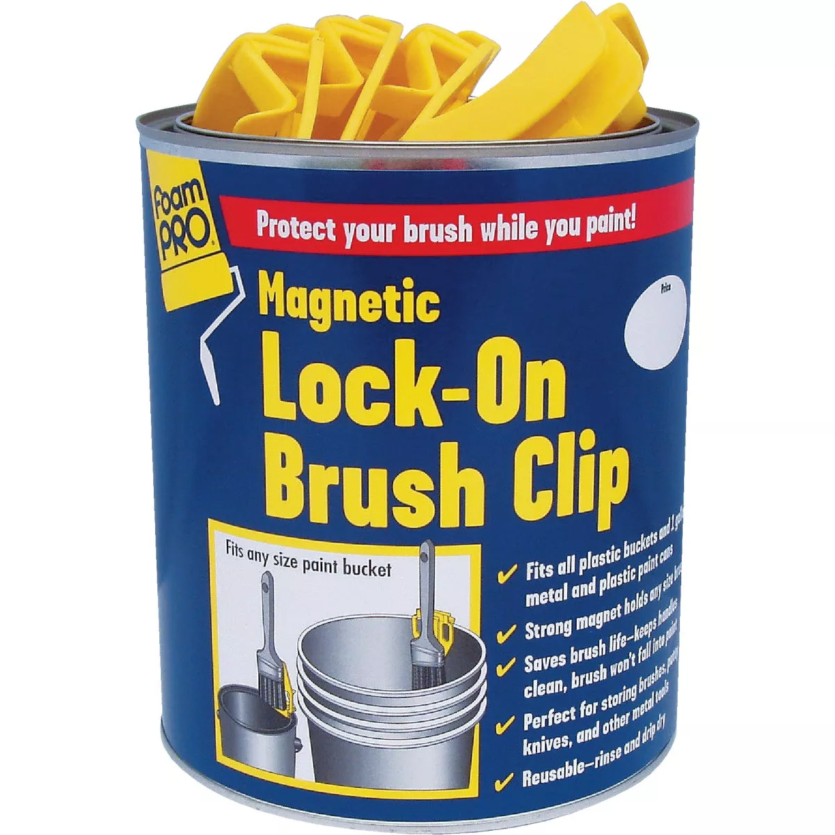 FoamPro Magnetic Lock-On Brush Clip - photo 3