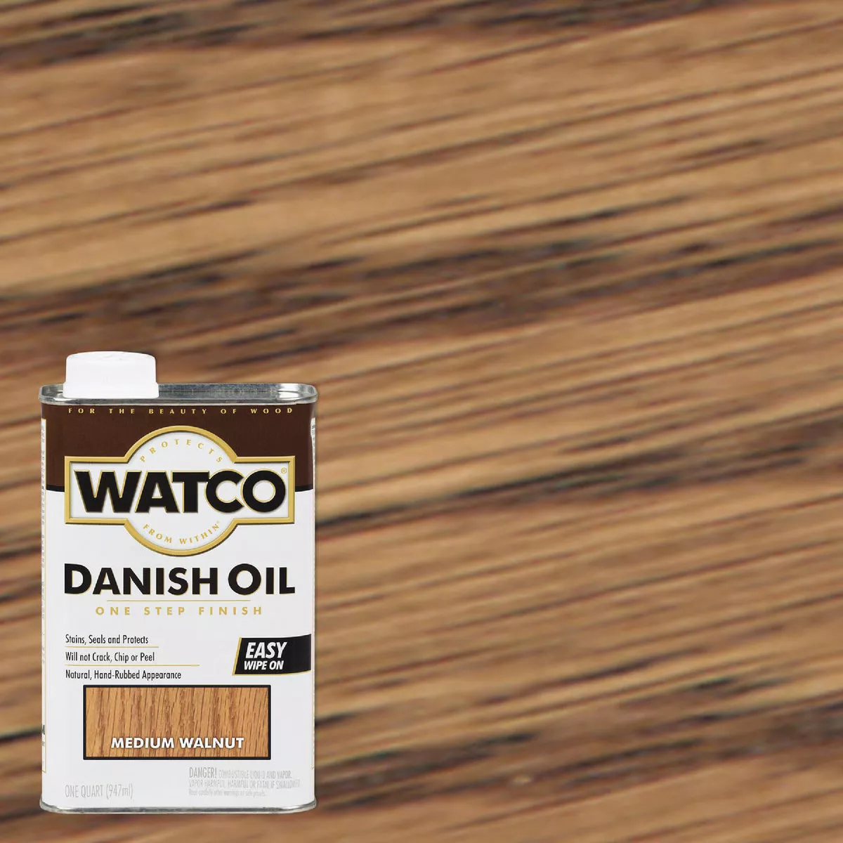 Watco Danish 1 Qt. Low VOC Medium Walnut Oil Finish