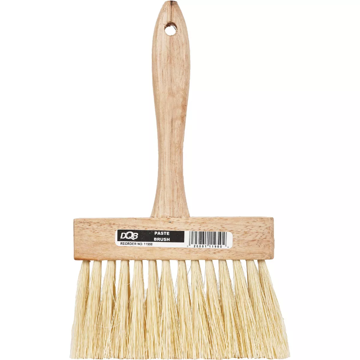 DQB 6 In. x 3 In. White Tampico Kalsomine Brush
