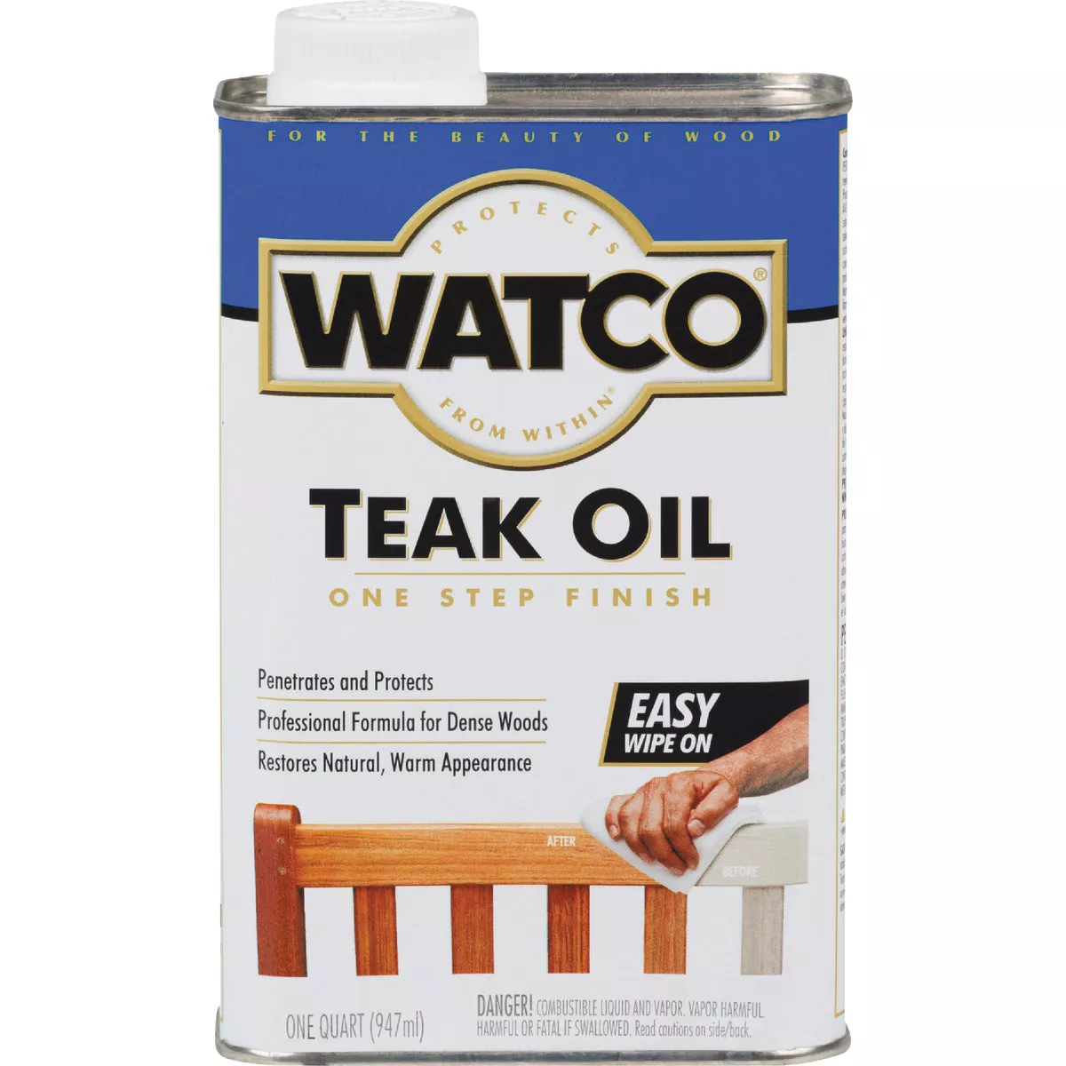 Watco 1 Qt. Low VOC Teak Oil Finish - photo 2