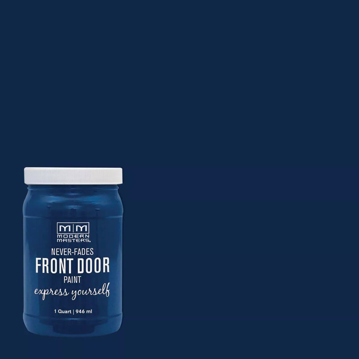 Modern Masters Acrylic Satin Front Door Paint, Calm, 1 Qt.