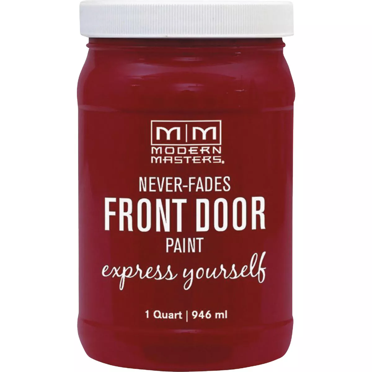 Modern Masters Acrylic Satin Front Door Paint, Passionate, 1 Qt. - photo 2