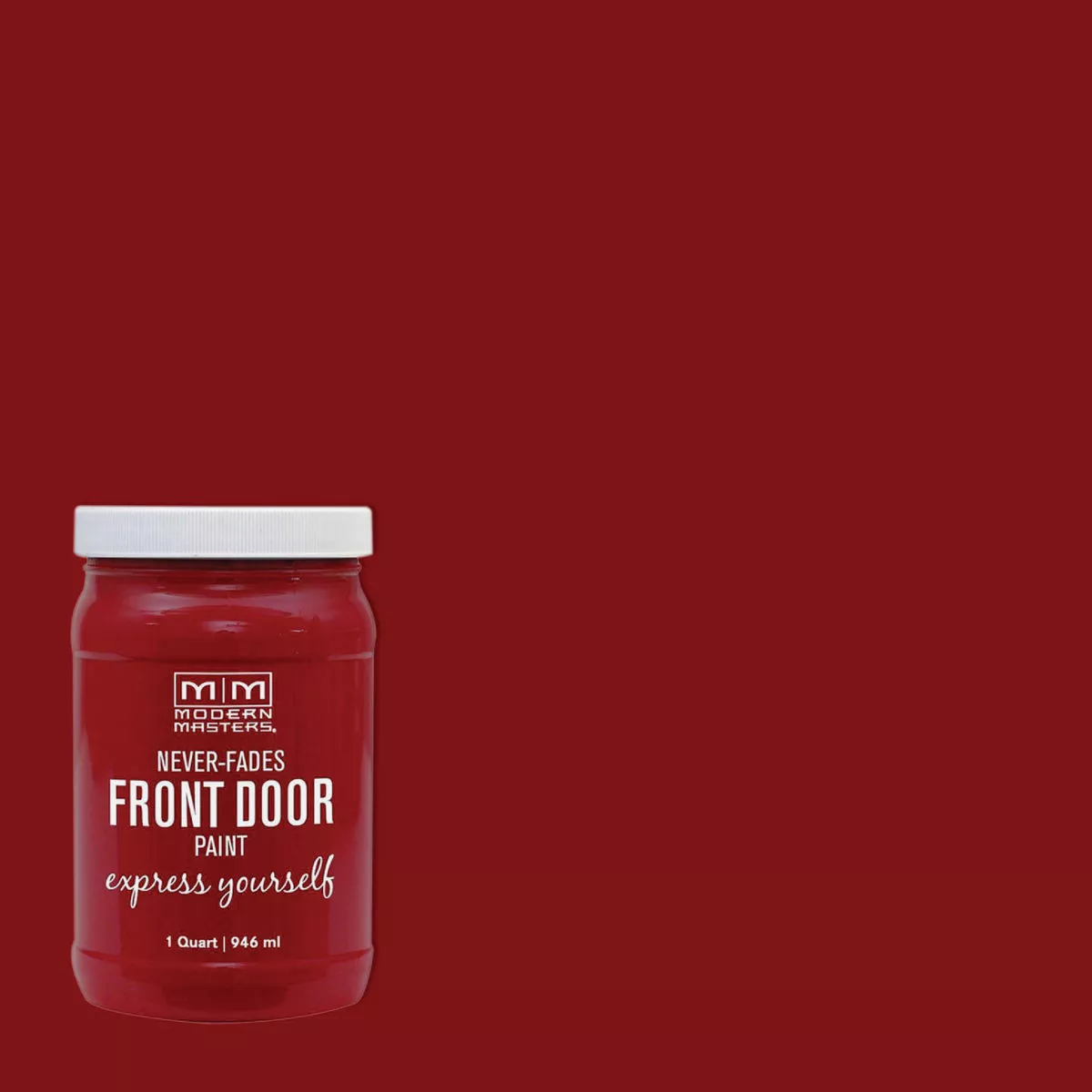 Modern Masters Acrylic Satin Front Door Paint, Sophisticated, 1 Qt.