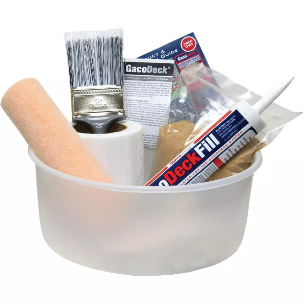 GacoDeck Pewter Elastomeric Deck Coating, 3.5 Gal. Kit - photo 2