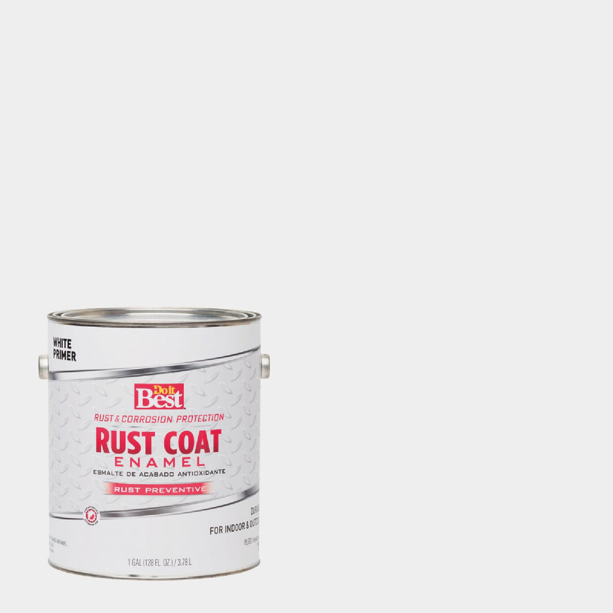 Do it Best Rust Coat Enamel Primer, White, 1 Gal. Do it Best