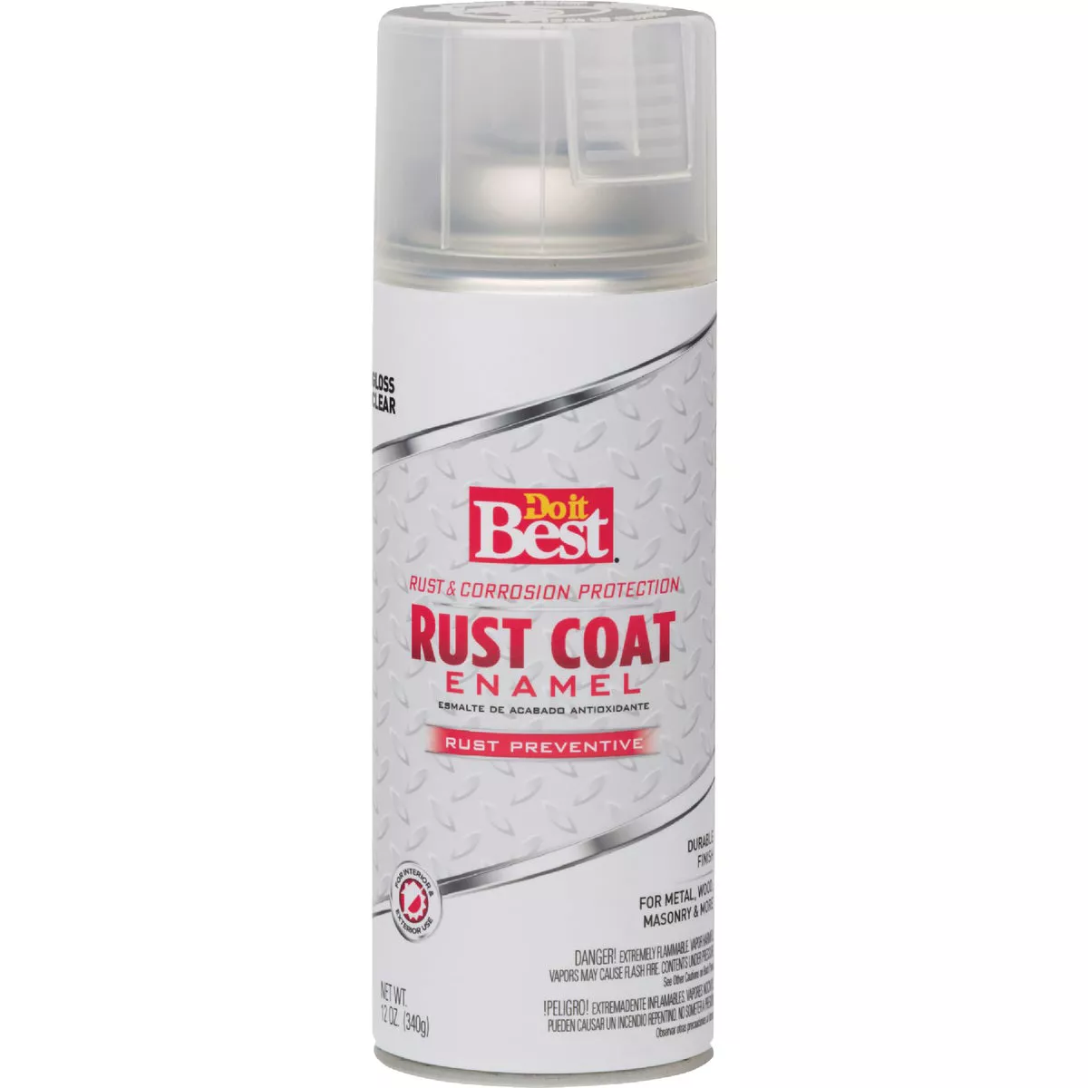 Do it Best Rust Coat Gloss Clear 12 Oz. Anti-Rust Spray Paint - photo 2