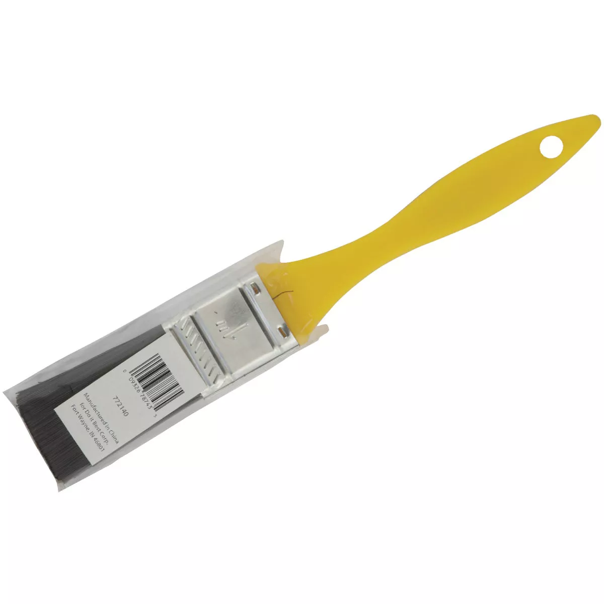 1 In. Flat Synthetic Polyolefin Paint Brush - photo 2