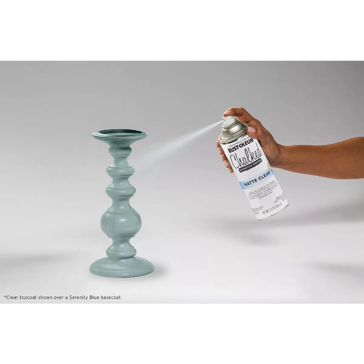 Rust-Oleum Chalked 12 Oz. Ultra Matte Spray Paint, Clear - photo 7