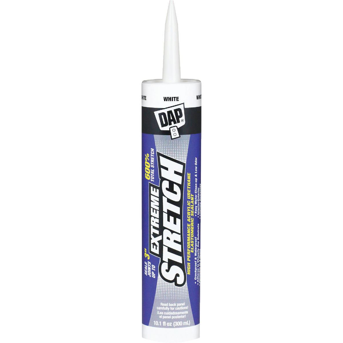 Dap Extreme Stretch 10.1 Oz. White Acrylic Urethane Premium Elastomeric