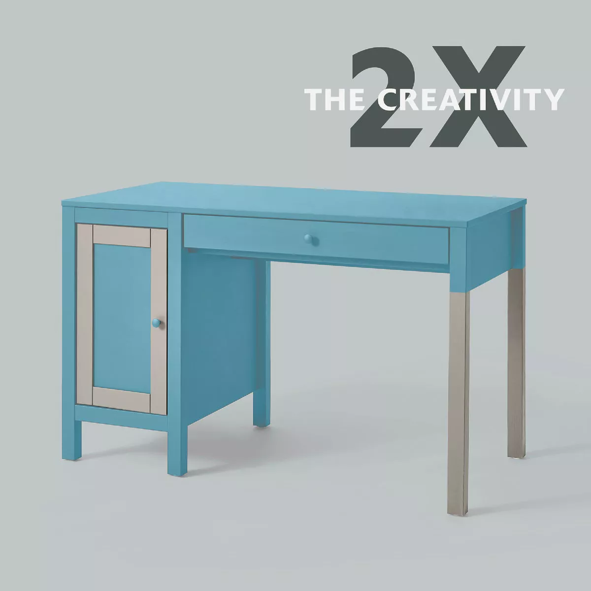 Rust-Oleum Painter's Touch 2X Ultra Cover 12 Oz. Satin Paint + Primer Spray Paint, French Blue - photo 5