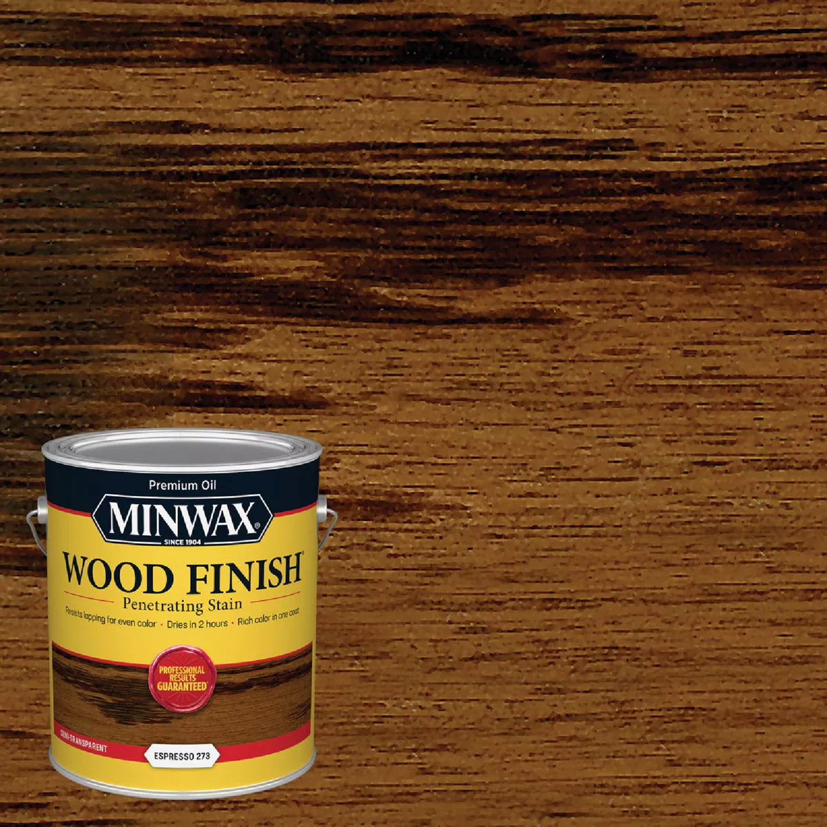 Minwax Wood Finish Penetrating Stain, Espresso, 1 Gal.