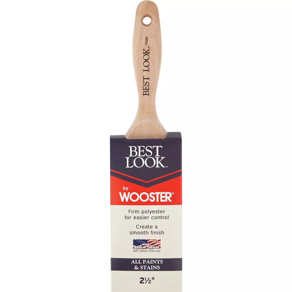 Best Look By Wooster 2-1/2 In. Flat Paint Brush - photo 2