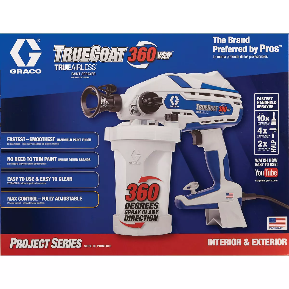 Graco TrueCoat 360 VSP Electric Airless Paint Sprayer - photo 2