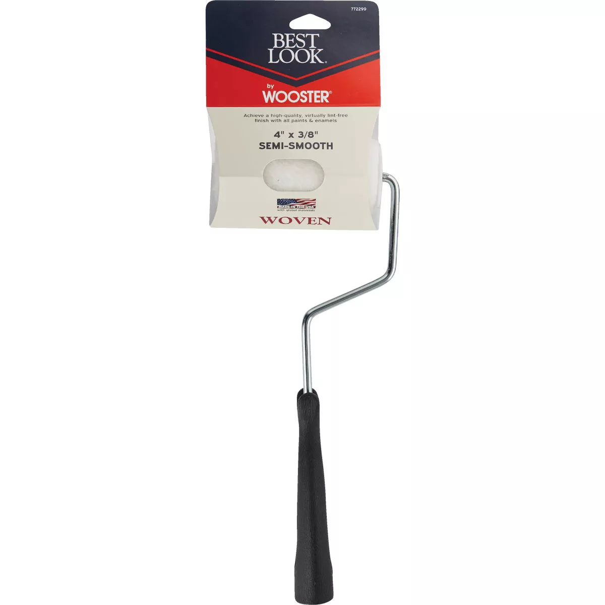 Best Look By Wooster 4 In. x 3/8 In. Woven Paint Trim Roller - photo 2
