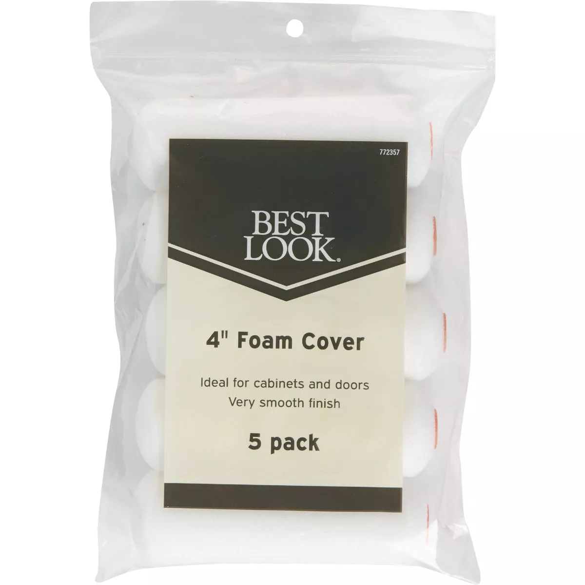 Best Look 4 In. x 3/8 In. Mini Foam Roller Cover (5-Pack) - photo 2