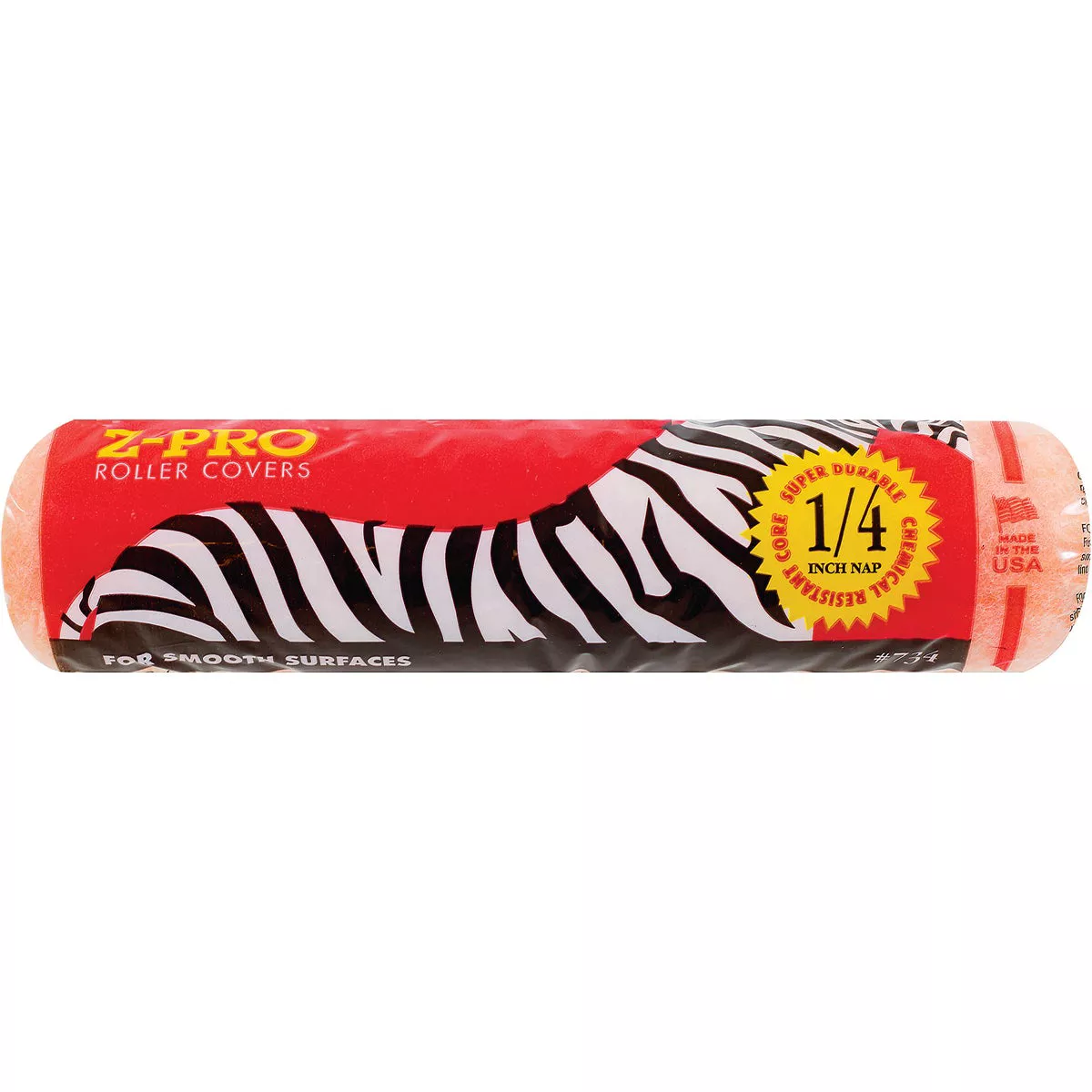 Premier Z-Pro Zebra 9 In. x 1/4 In. Knit Fabric Roller Cover