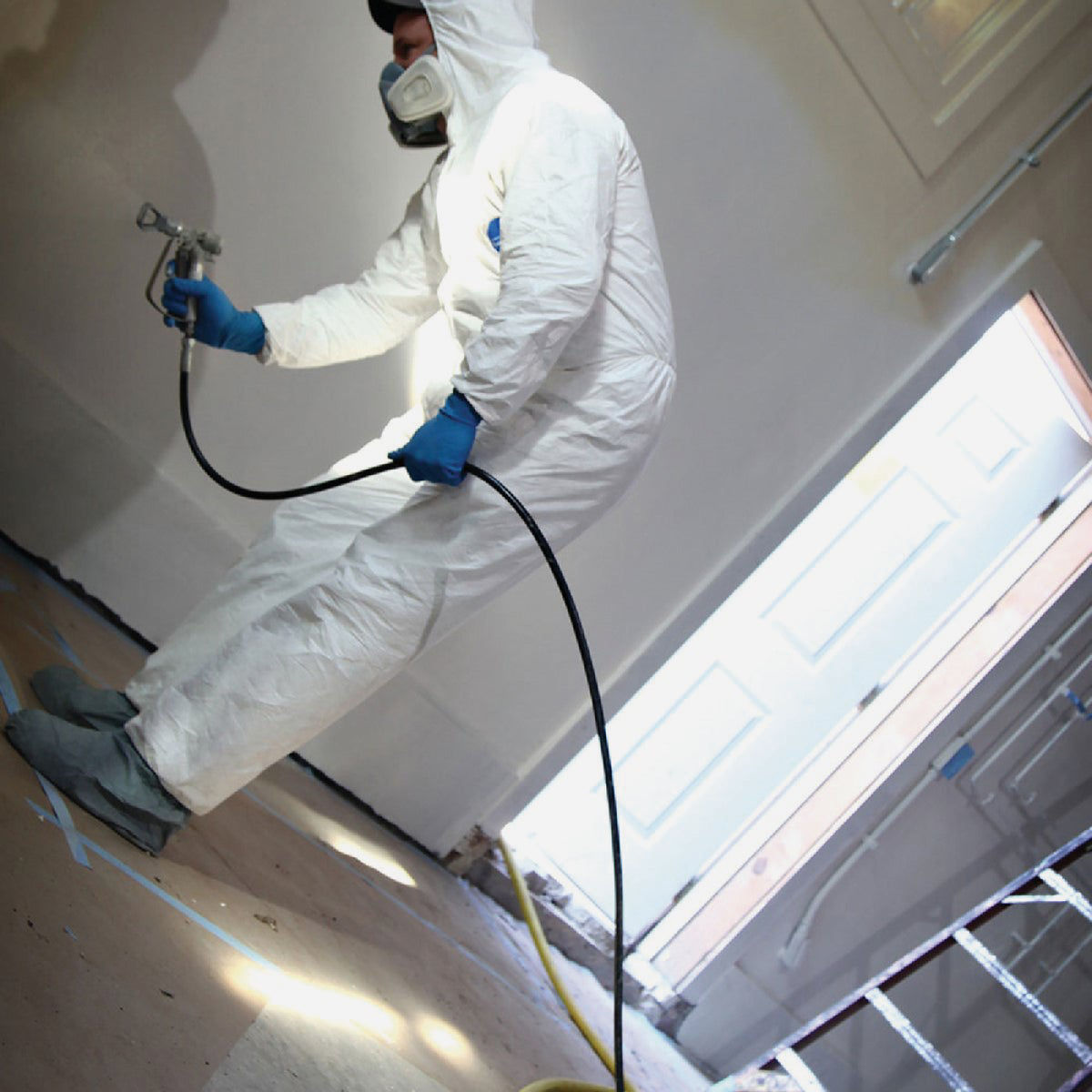 Trimaco DuPont Tyvek XL Painters Coverall with Hood and Boots Do it Best