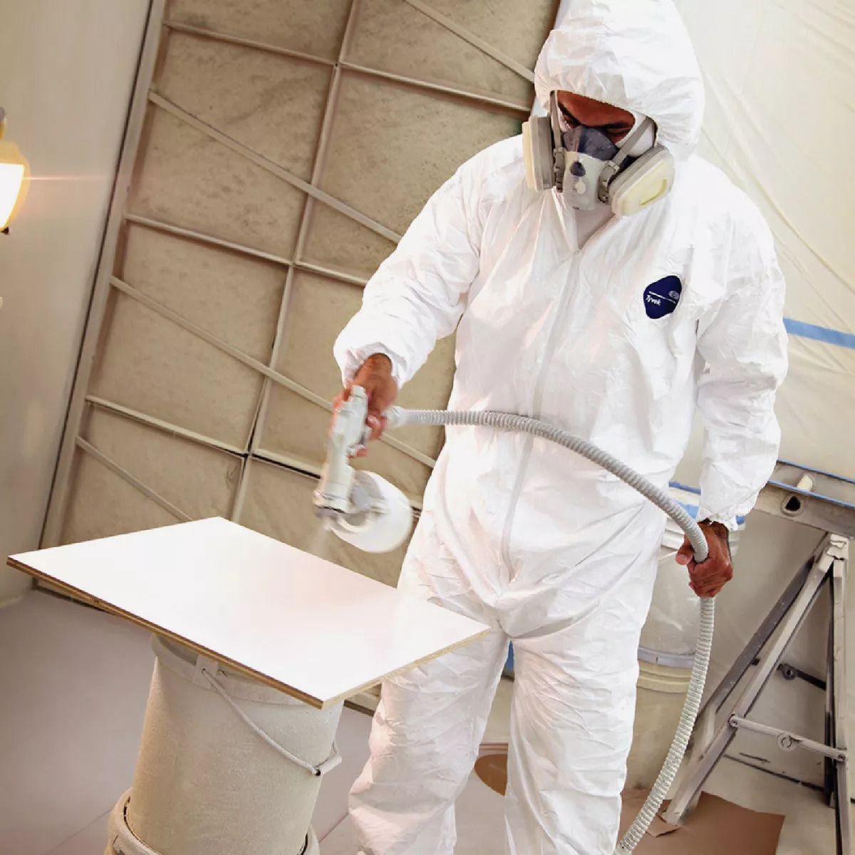 Trimaco DuPont Tyvek 2XL Painters Coverall with Hood and Boots - photo 3