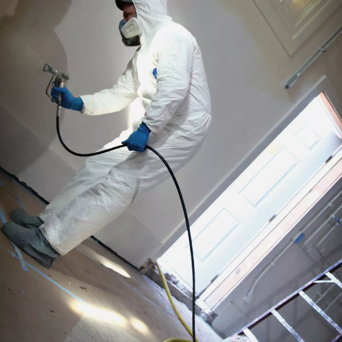 Trimaco DuPont Tyvek 2XL Painters Coverall with Hood and Boots - photo 2