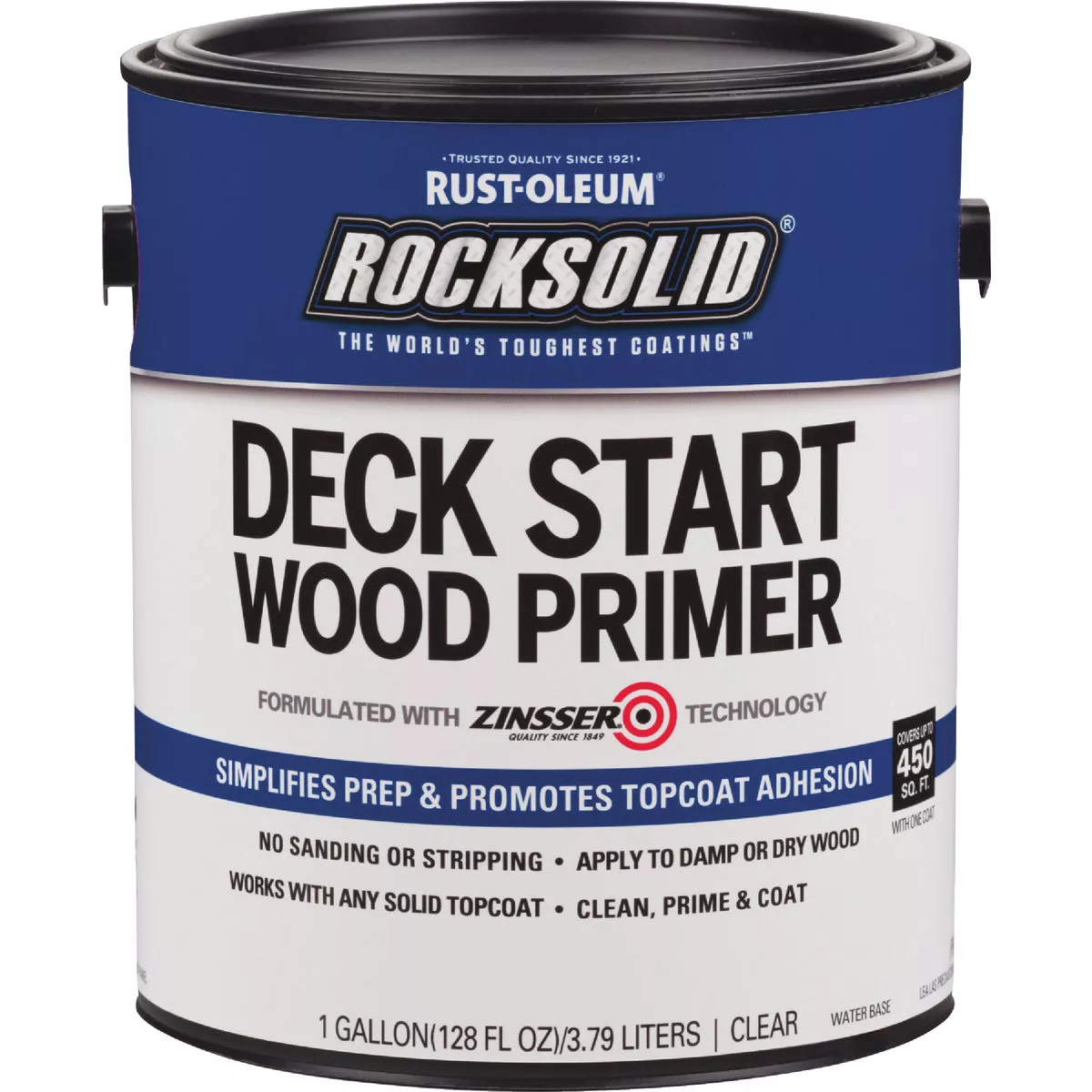 Rust-Oleum RockSolid Clear Exterior Primer, 1 Gal. - photo 2