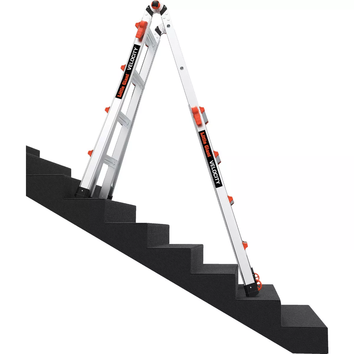 Little Giant Velocity 15 Ft. Aluminum Telescoping Ladder With 300 Lb. Load Capacity Type IA Duty Rating - photo 6