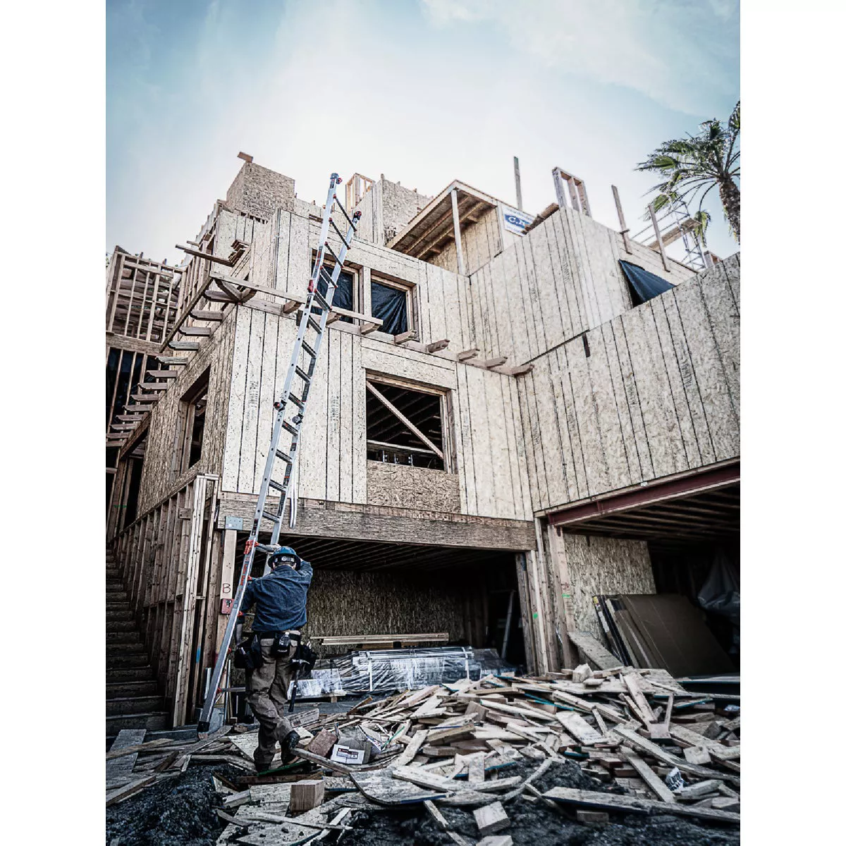 Little Giant Velocity 19 Ft. Aluminum Telescoping Ladder With 300 Lb. Load Capacity Type IA Duty Rating - photo 8