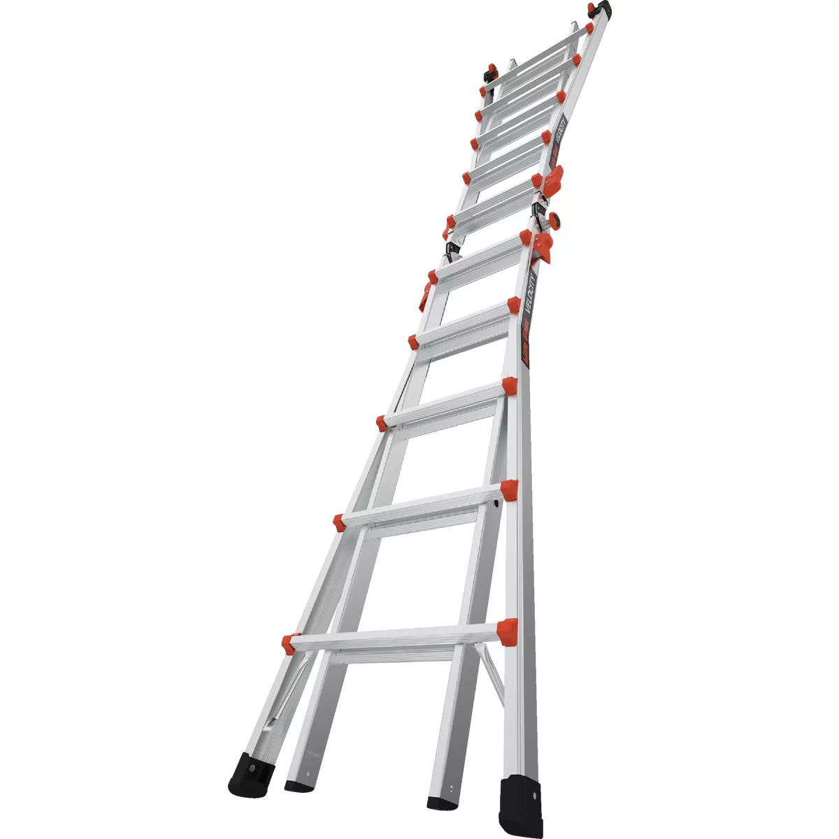 Little Giant Velocity 19 Ft. Aluminum Telescoping Ladder With 300 Lb. Load Capacity Type IA Duty Rating - photo 3
