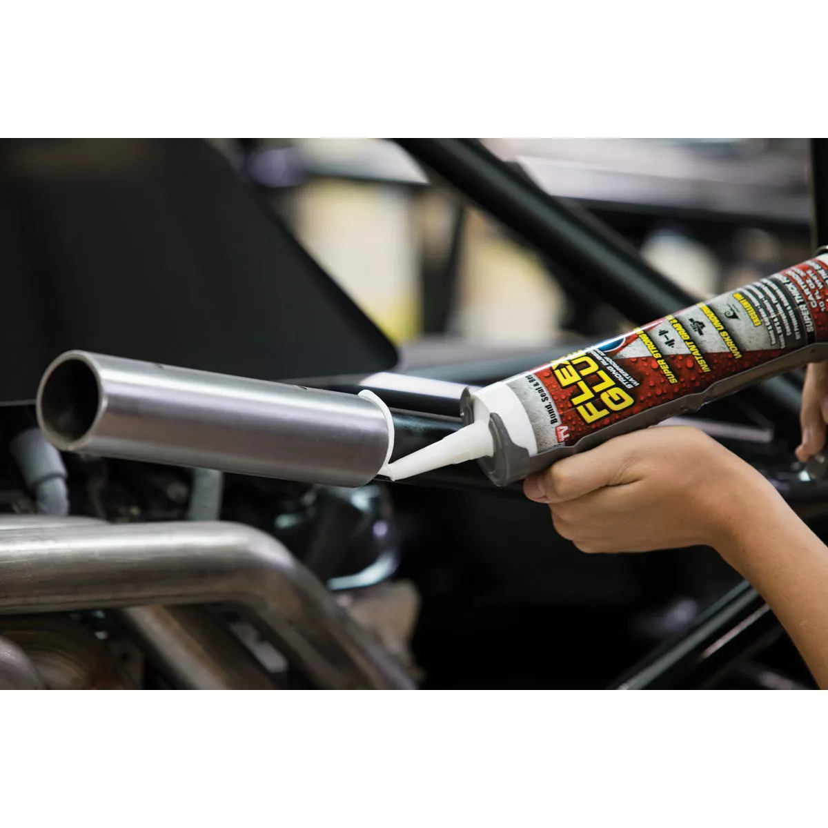 Flex Glue 10 Oz. White Multi-Purpose Adhesive - photo 3